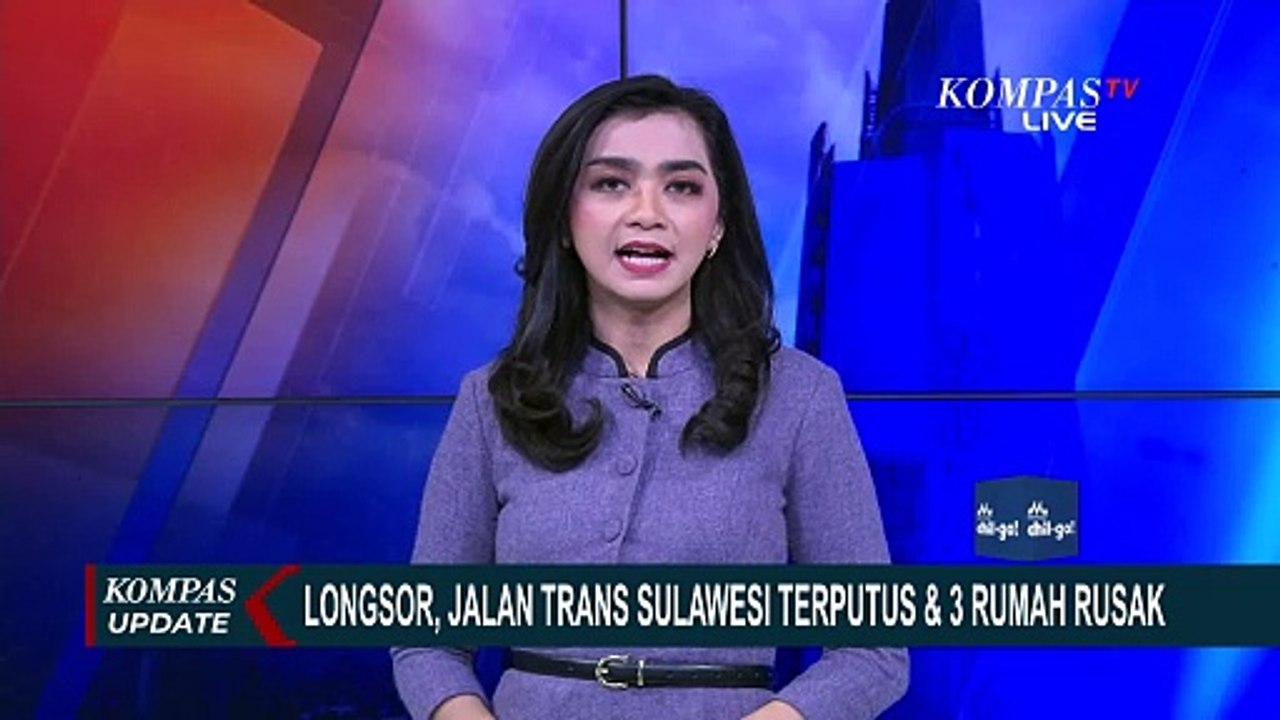 Pantauan Terkini Longsor Buol Sulteng, 3 Rumah Rusak dan Jalan Trans Sulawesi Terputus