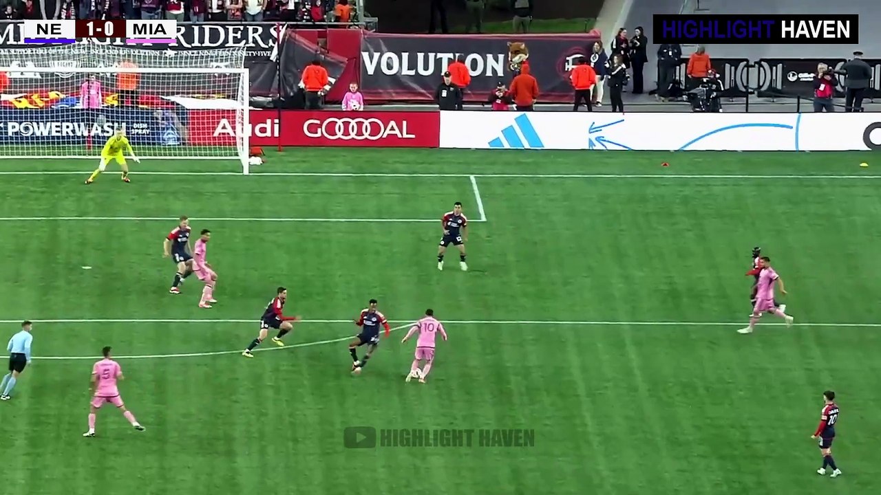 LIONEL MESSI MAGIC SHOCKS THE CROWD | New England vs Inter Miami 1-4 | Highlights & Goals 2024
