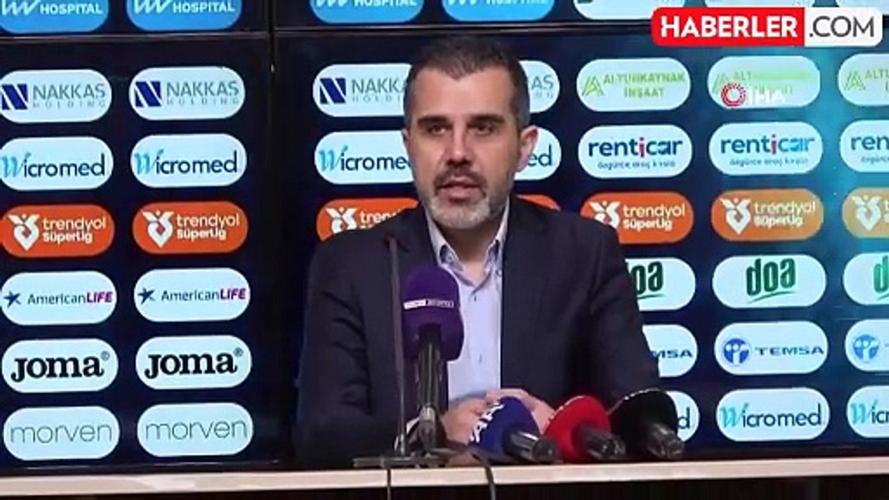 Mustafa Alper Avcı: "Attığı gol kadar gol yiyen bir takıma karşı oynadık"