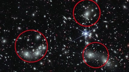 James Webb Space Telescope's View Of Pandora's Cluster Is Interesting