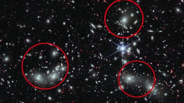 James Webb Space Telescope's View Of Pandora's Cluster Is Interesting