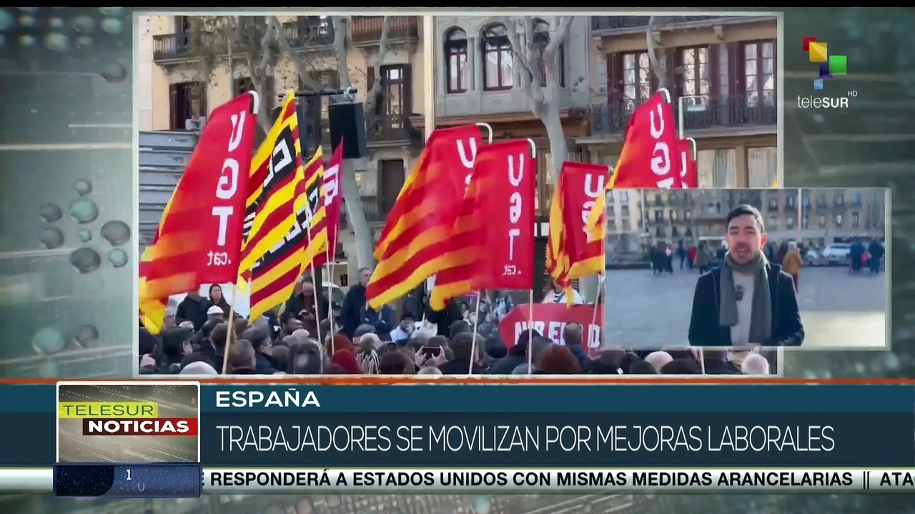 ¡Reivindicaciones salariales movilizaron a trabajadores españoles!