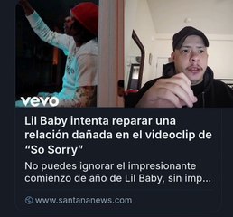 Lil Baby regresa con nuevo tema titulado so Sorry