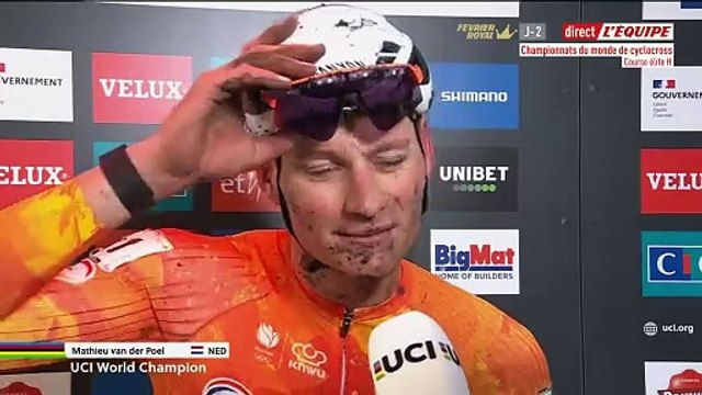Van der Poel : « Aller devant était la meilleure chose à faire » - Cyclocross - Mondiaux (H)