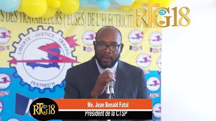 Félix P. Michel eli prezidan federasyon Ntl. sendika travayè EDH.