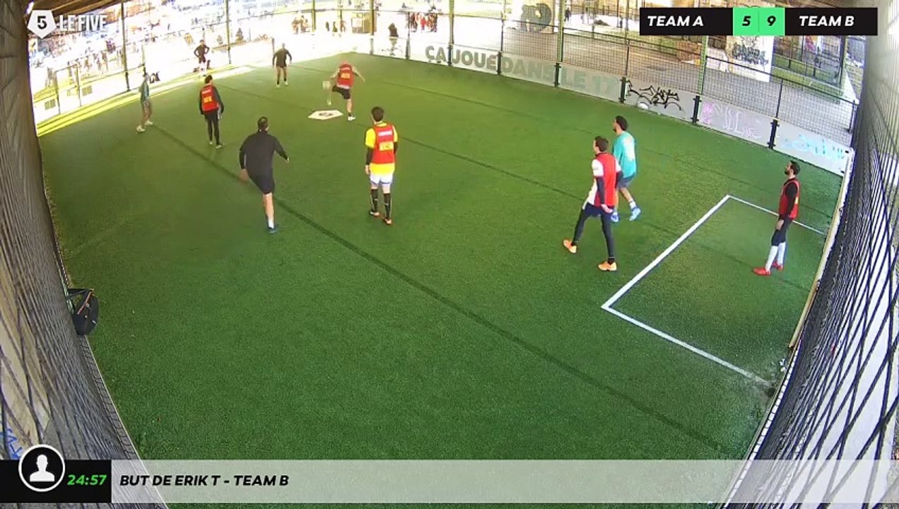 But de Erik T - Team B