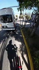 Mtb cycling stunt