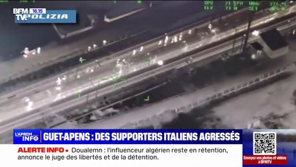 Italie: les images choquantes du guet-apens subi par des supporters du Venezia