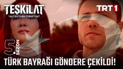 Arva Tepesi'nde Türk Bayrağı göndere çekildi! | #Teşkilat 130. Bölüm
