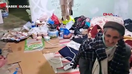 Kötü koku ihbarına giden ekipler hayatının şokunu yaşadı!