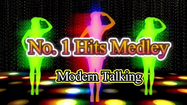 No. 1 Hits Medley - Modern Talking Video Karaoke