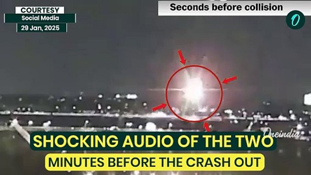 Chilling Audio Reveals Final Moments of US Plane, Black Hawk Crash | Helicopter Crew Warned Twice?