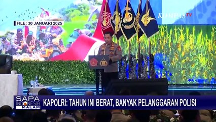 Kapolri Akui 2024 Tahun Berat bagi Polri, Kasus Pelanggaran Jadi Sorotan