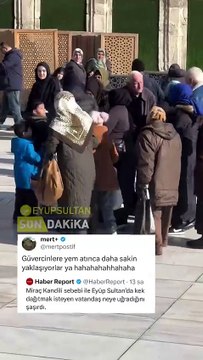 Hadi çocuklar neyse de yaşını başını almış insanların bir kek için verdikleri şu mücadele üzücü....