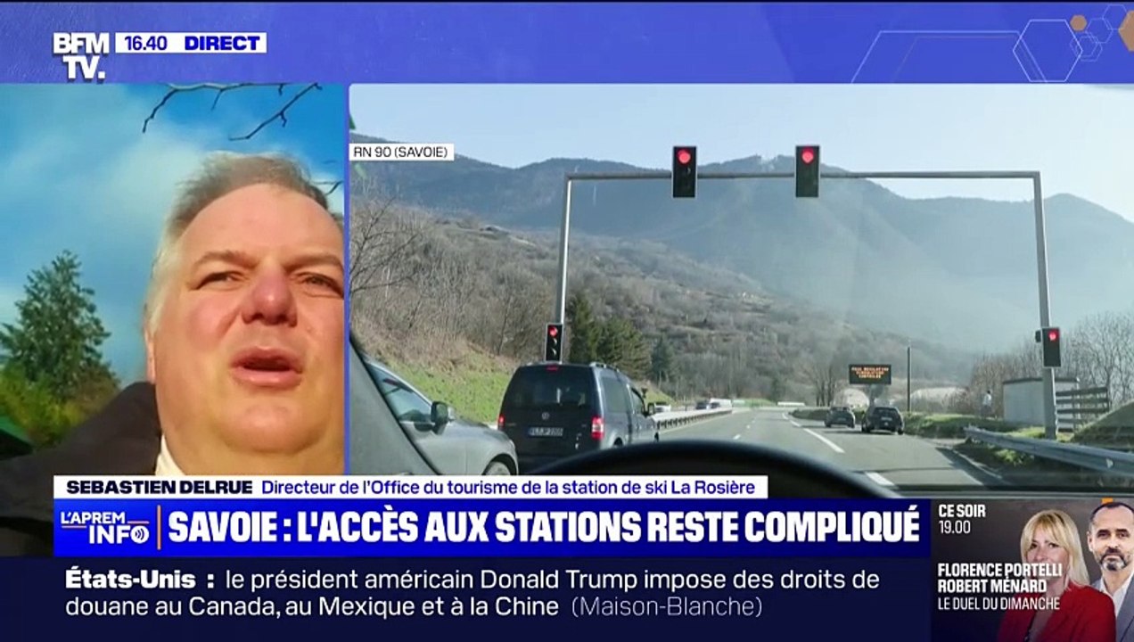 Éboulement en Savoie: "Les gens pourront venir en sécurité", assure le président de l'Office de tourisme de la station de ski La Rosière