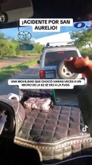 VIDEO: ¡Chocó varias veces! Camioneta embistió a un micro con pasajeros