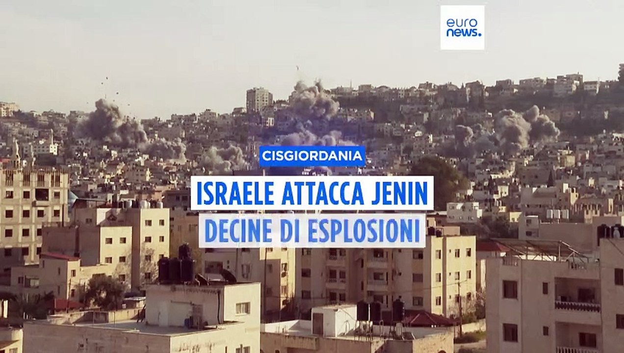 Cisgiordania, Israele fa saltare in aria decine di case a Jenin