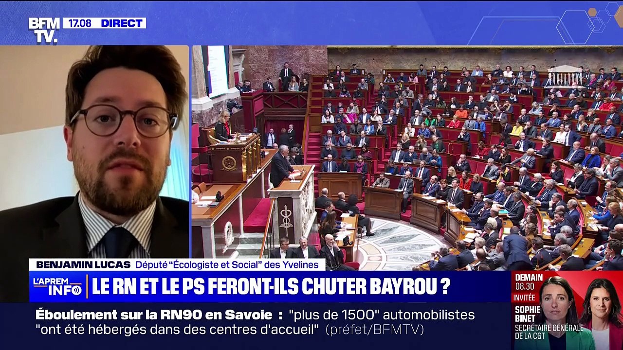 Benjamin Lucas (Écologiste et Social): "Le mandat que j'ai reçu de mes concitoyens, c'est de rompre avec le bilan d'Emmanuel Macron"
