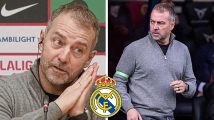 Hansi Flick se manifiesta sobre la derrota del Real Madrid y lo toma como alguno "bueno" para Barcelona