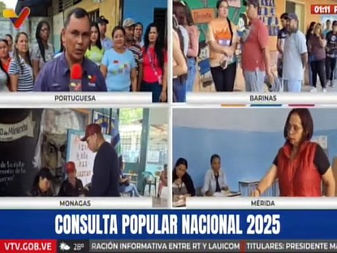 192 Comunas Portugueseñas movilizadas a elegir sus proyectos priorizados en la 1ra Consulta Popular