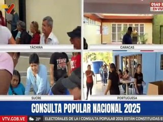 Consulta Popular Nacional ha movilizado a los tachirenses que desean elegir sus proyectos comunales