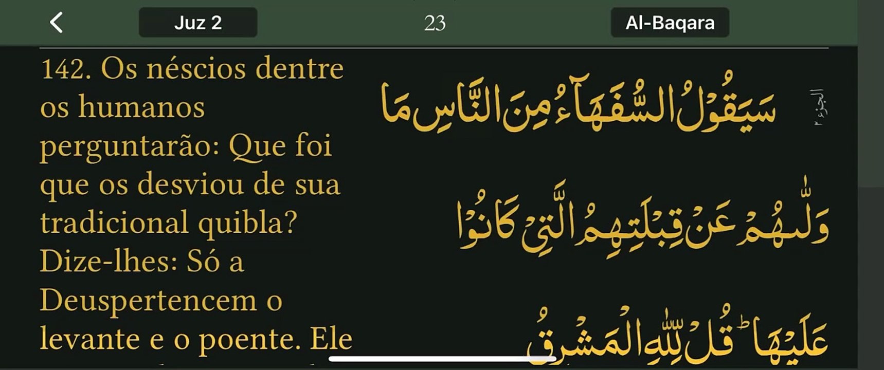 Read Qur’an everyday with naziaqaiser - Surah albakara verse , 142, 143,    -
