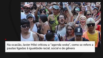 Milhares protestam a favor da diversidade e contra Milei na Argentina