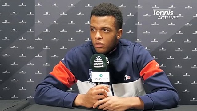 Tennis - Coupe Davis 2025 - Giovanni Mpetshi Perricard : Quand on rentre avec le maillot de l'Equipe de France, on sent un petit stress