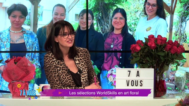 Retrouvez 7 à vous avec Catherine Garnier et ses chroniqueurs pour les bons plans sorties ligériens et des sujets qui parlent de vous ! cette semaine gros plan sur les Sélections Régionales des WorldSkills en Art Floral qui se tiendront ce 20 février