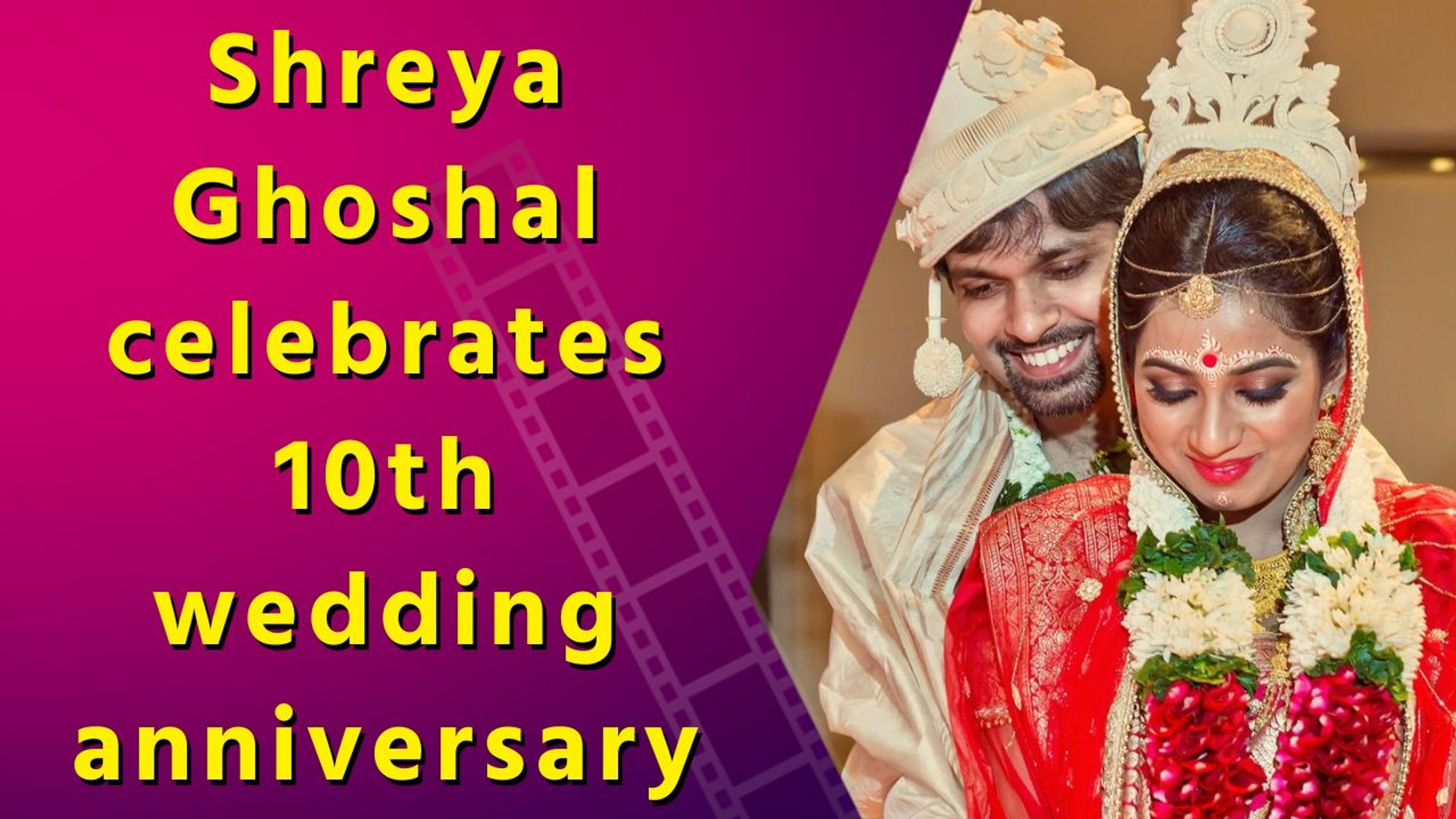 Shreya Ghoshal Shiladitya Mukhopadhyaya Wedding Good News!!! Shreya