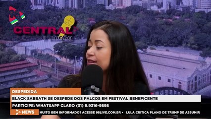 CENTRAL 98 | Black Sabbath vai se despedir dos palcos em show beneficente