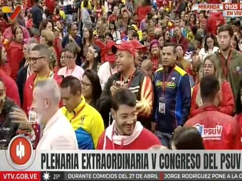 Miranda | Continúa en desarrollo Plenaria Extraordinaria del V Congreso del PSUV