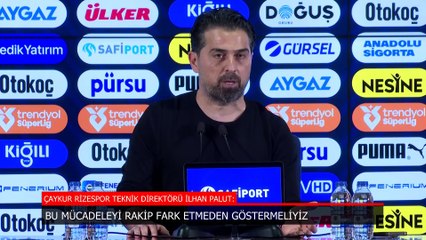 Rizespor'da İlhan Palut: 9 kişi kalınca işimiz zorlaştı