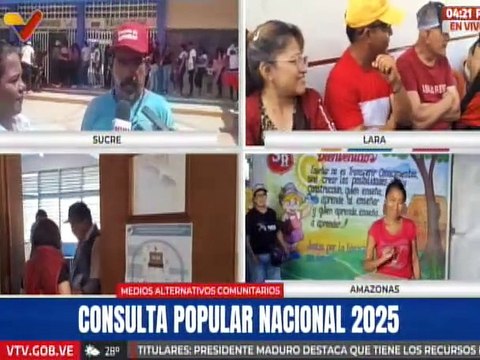 Sucrenses califican de positivas estas consultas populares en pro del avance de nuestra Venezuela