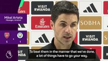 Arteta's Arsenal 'wanted to hurt' Man City in 5-1 rout