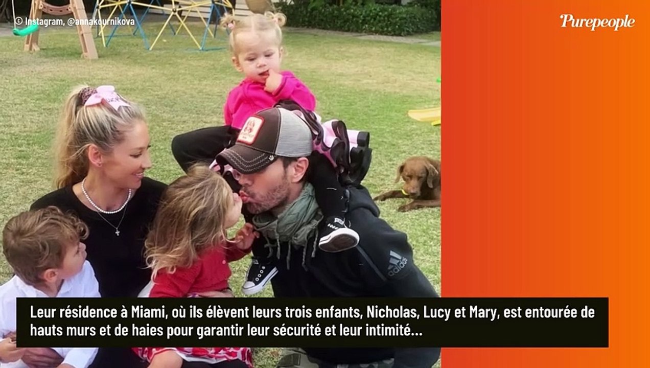 Anna Kournikova : Sa vie recluse avec Enrique Iglesias et leurs enfants dans sa maison à plus de 20 millions d’euros