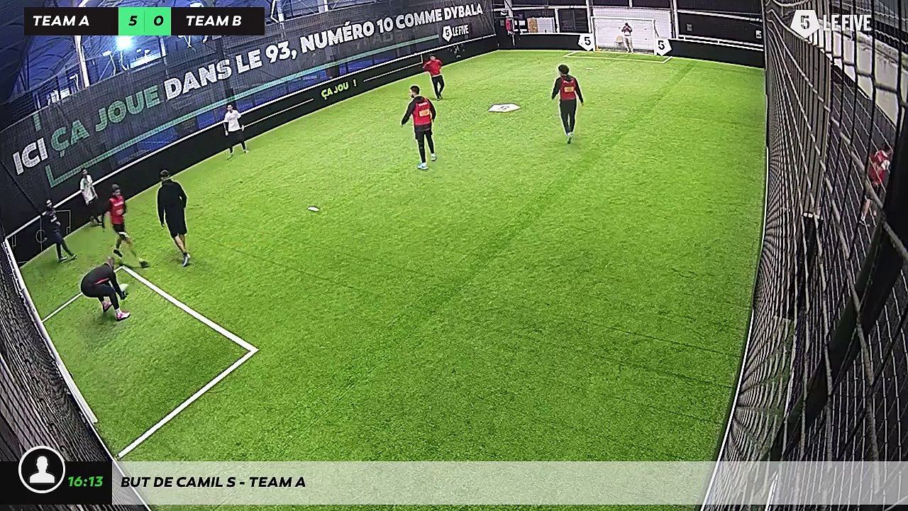 But de Camil S - Team A