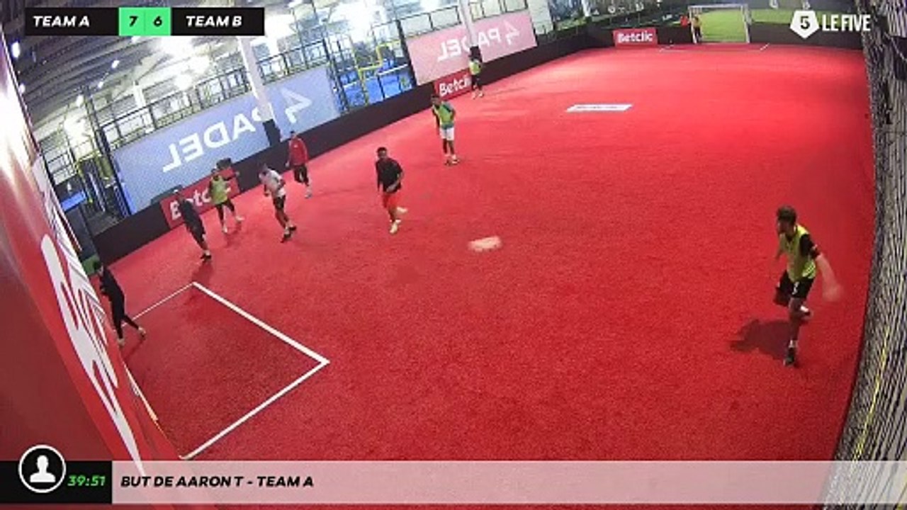 But de Aaron T - Team A