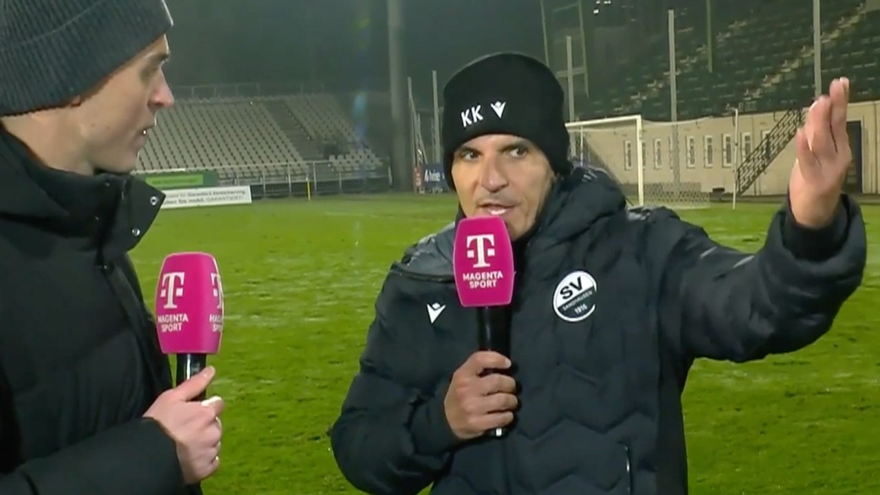 Kocak völlig entrüstet: 'Was machen diese Herren?'