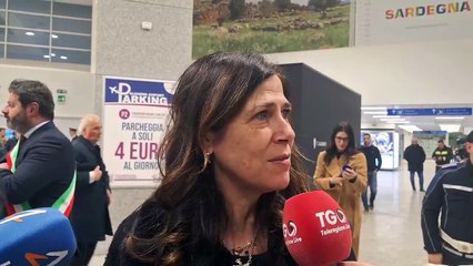 Il rientro dei Sassarini, la presidente Alessandra Todde in aeroporto: "Bentornati?a?casa"