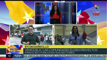 Los venezolanos siguen celebrando la tercera consulta popular