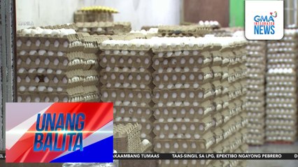 Presyo ng itlog, tumaas sa ilang palengke dahil sa bumabang supply | Unang Balita