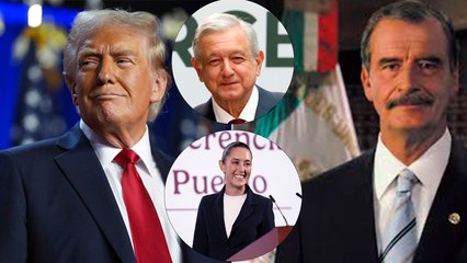 Vicente Fox critica la estrategia de seguridad de AMLO y respalda postura de Donald Trump