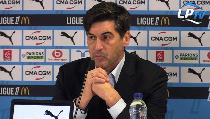 Fonseca : "C'est difficile de presser une équipe comme Marseille"