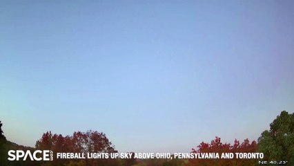 Fireball Lights Up Skies Over Ohio, Pennsylvania And Toronto