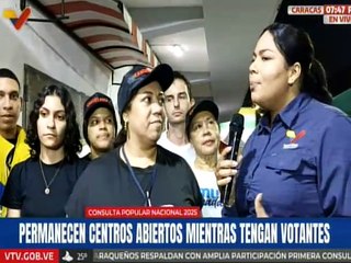 Caraqueños indican que mediante las consultas populares el pueblo construye su soberanía democrática