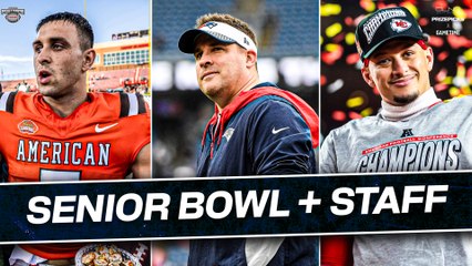 LIVE: Patriots coaching staff + Senior Bowl wrap up | Patriots Postgame