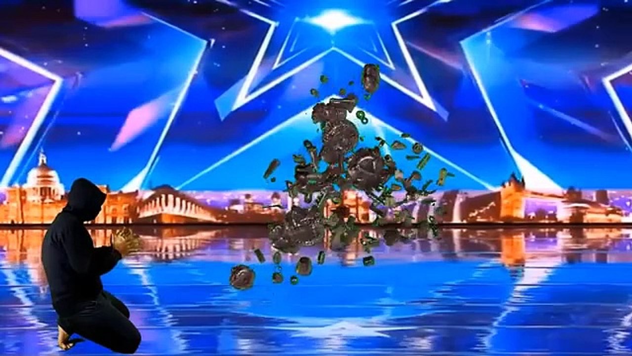 قوة غامضة للموهبة علي المسرح تصدم الحكام و الجمهور الباز الذهبي برنامج المواهب الأمريكية