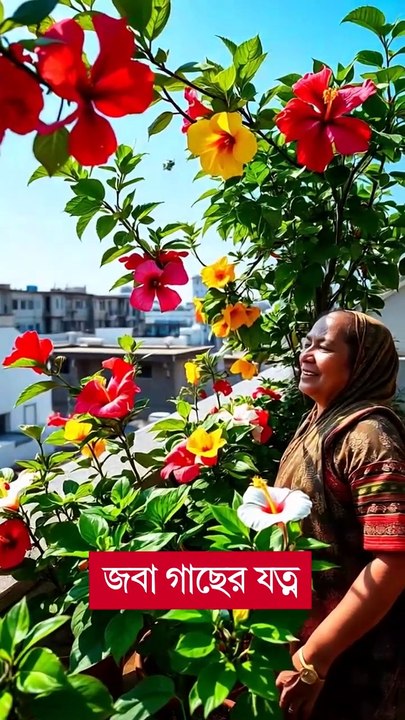 জবা গাছের যত্ন #shorts #krishi #chadbagan #gardening