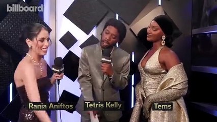 Tems Talks Winning Best African Performance | GRAMMYs 2025